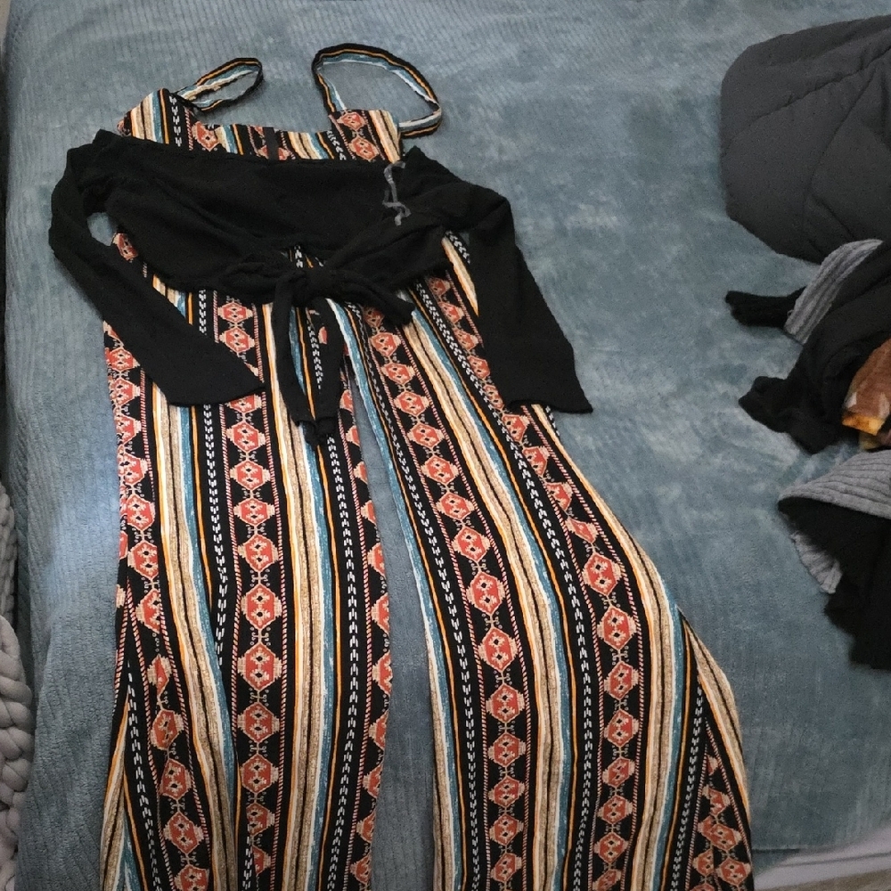 Striped Multicolor Jumpsuit